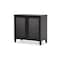 Baxton Studio Coolidge Espresso Shoe-Storage Cabinet 105-5304 - alternate 4